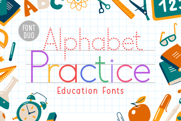 Alphabet Practice Font: A Clean Typeface for Small Business Branding