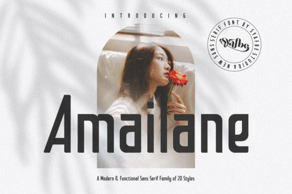 Amailane Font Review: A Bold Sans Serif for Modern Design