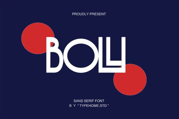 Bolli: A Bold Sans Serif Typeface for Modern Web Design