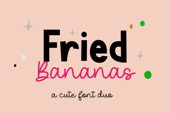 Fried Bananas Font: A Sweet Upgrade for Small Business Branding