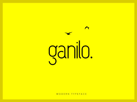 Ganilo: The Minimal Sans Serif Font for Scroll-Stopping Designs