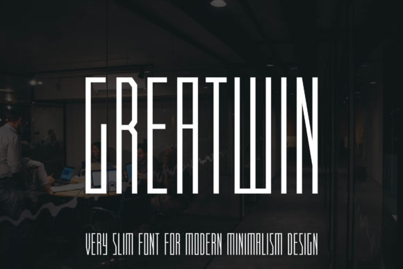 Greatwin: The Tall Sans Serif Font for Bold Marketing