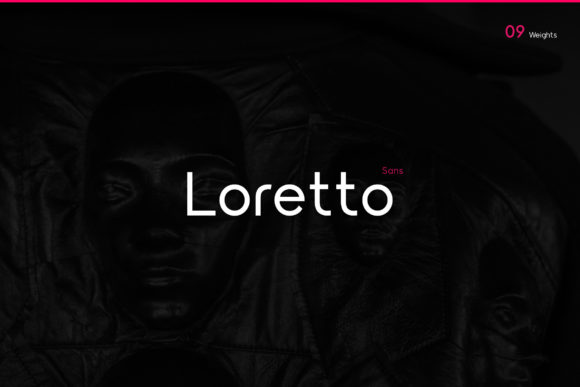 Loretto: A Minimal Sans Serif Font for Modern Editorial Design
