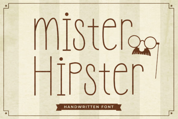 Mister Hipster: A Minimal Sans Serif Font for Modern Brands