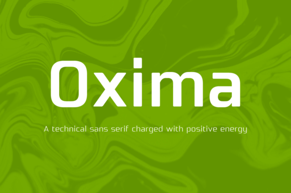 Oxima Family: The Technical Sans Serif for Bold Branding