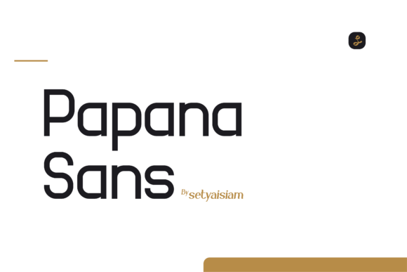 Papana Sans: The Modern Typeface for Crafters
