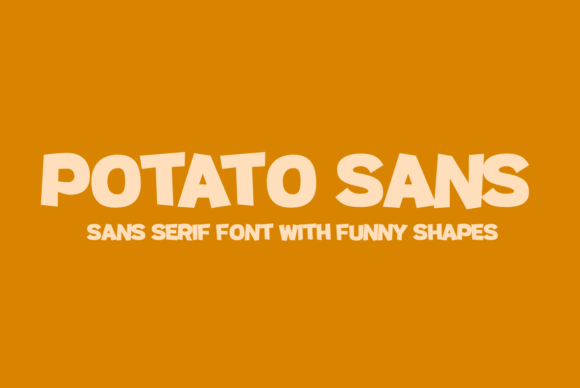 Potato Sans: The Bold Typeface for High-Impact Campaigns
