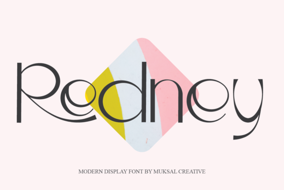 Redney: A Modern Sans Serif Typeface for Digital Design