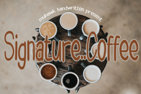 Signature Coffee: A Fresh Sans Serif Font for Modern Web Design