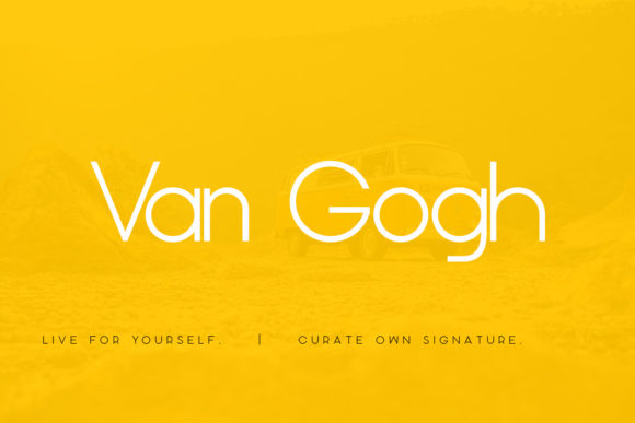 Van Gogh: A Modern Sans Serif Font for Web Design