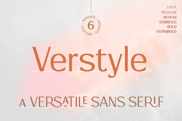 Verstyle: A Modern Sans Serif Font for Elegant Branding