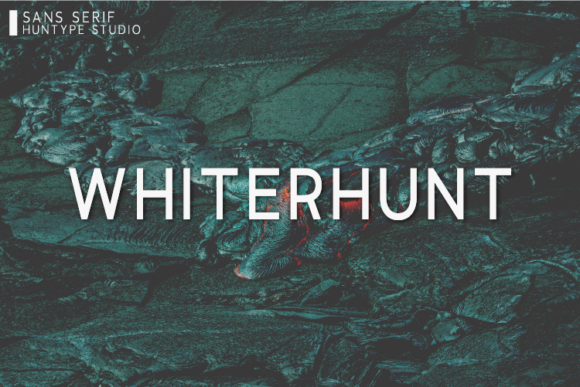 Whiterhunt: A Thin Sans Serif Font for Editorial Design